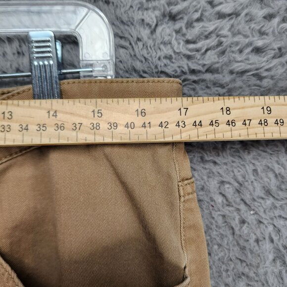 Goodthreads Pants Mens 32x34 Brown Stretch Mid Rise Slim - Picture 4 of 13